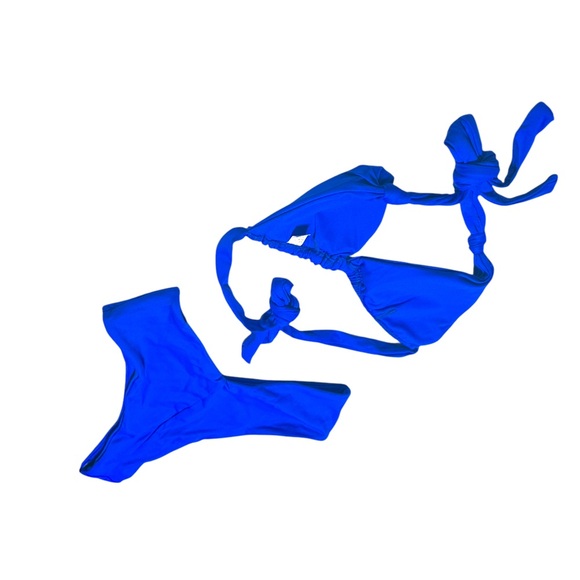 Vibrant Blue Bikini Set, NEW - Picture 5 of 9